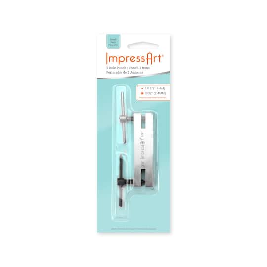 ImpressArt® 2 Hole Screw Down Punch